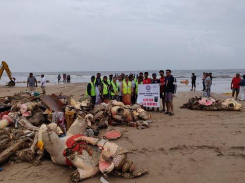 Cleaning Beach